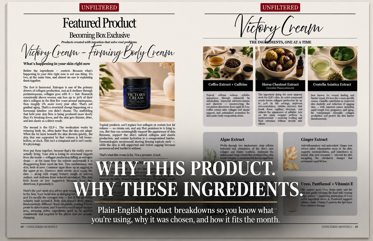 Why this product. Why these ingredients.